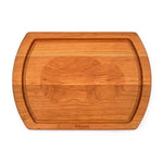 Reversible Turnabout Cutting Board with Cradle Well 20x14