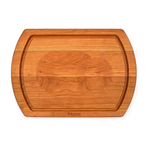 Reversible Turnabout Cutting Board with Cradle Well 20x14