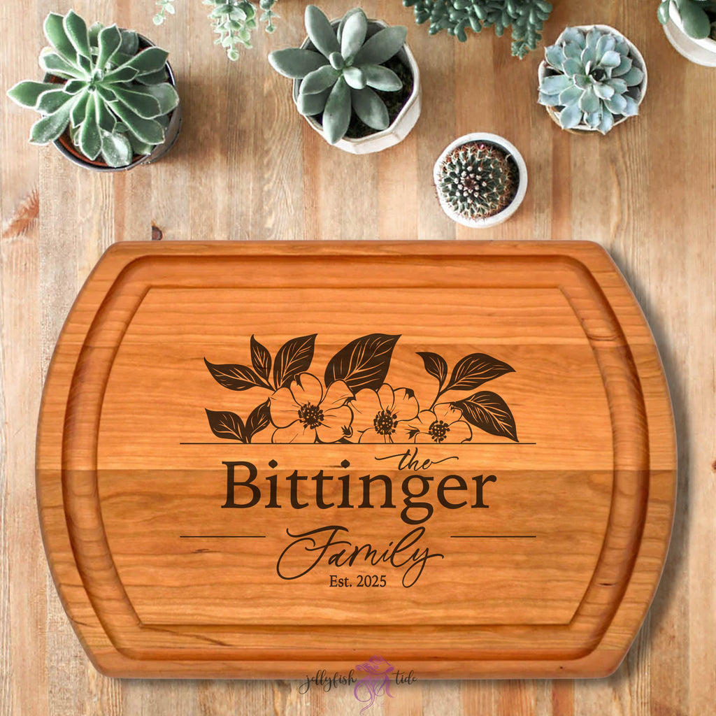 Reversible Turnabout Cutting Board with Cradle Well 20x14