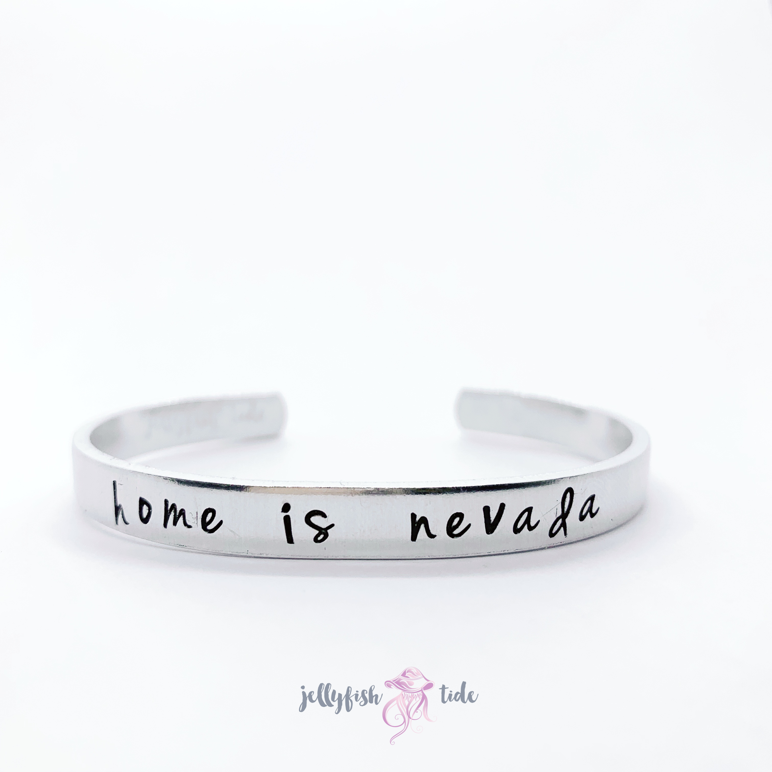 Design Your Own Hand Stamped Aluminum Cuff Bracelet
